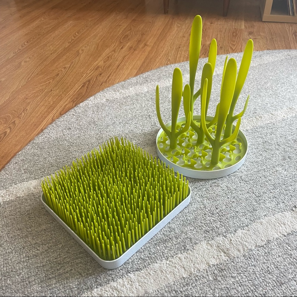 Boon GRASS and Boon SPRIG bottle racks